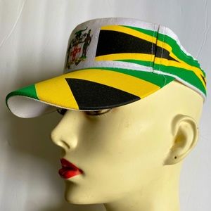 Jamaica Sun Visor Cap 🇯🇲